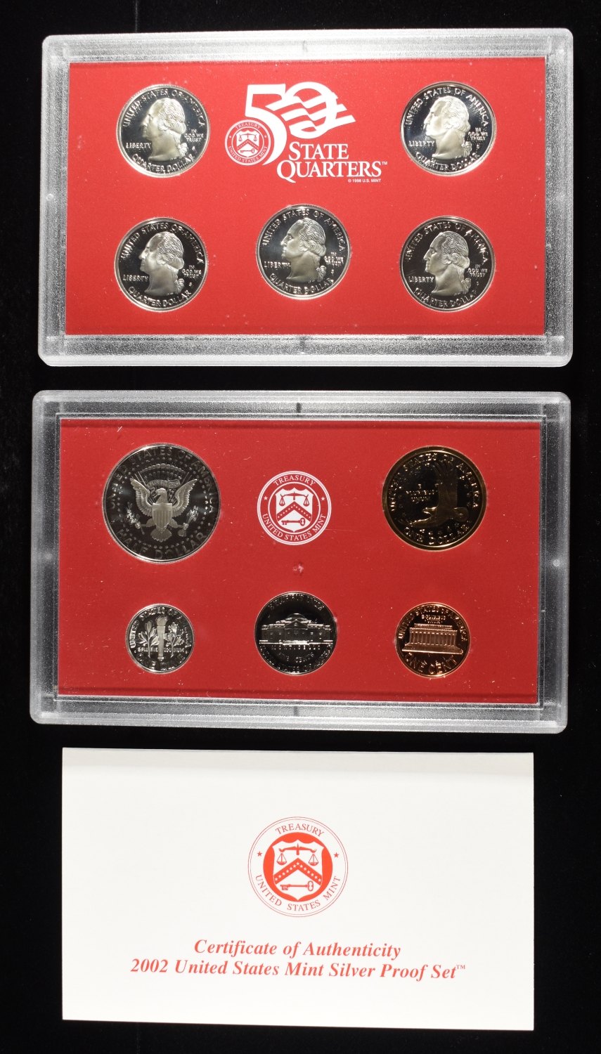 2002 SILVER PROOF SET