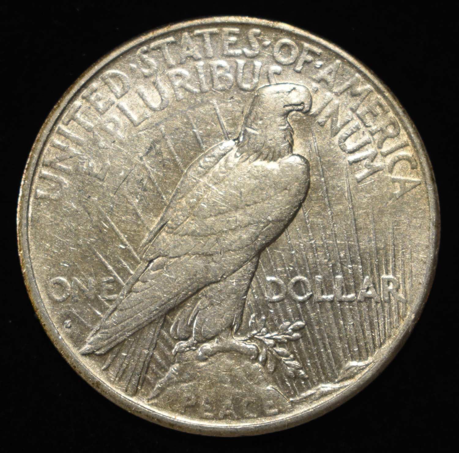 1934-S PEACE DOLLAR VF