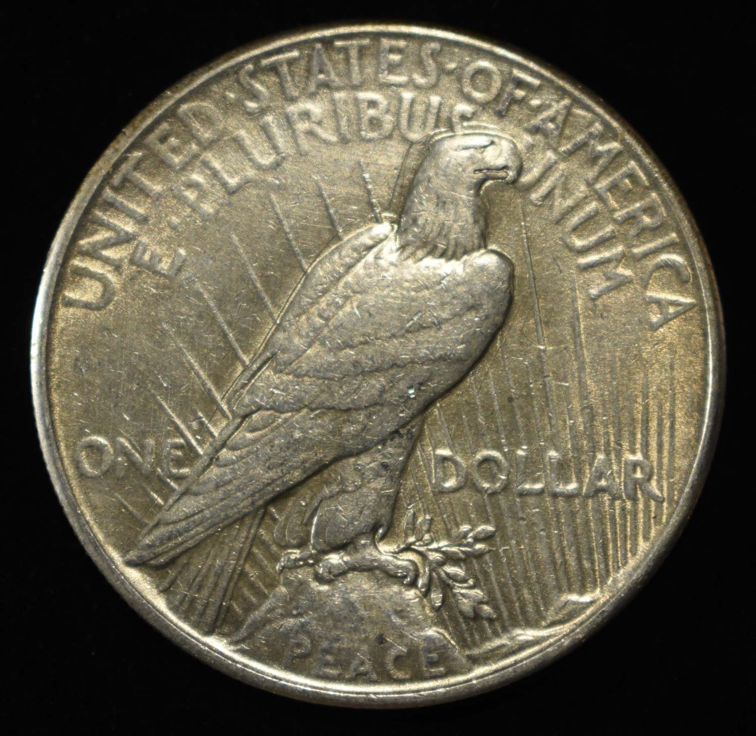 1935 PEACE DOLLAR AU