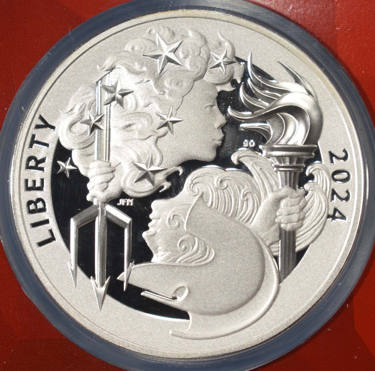 2024-P LIB & BRIT 1 OZ SILVER NGC PF69 UCAM