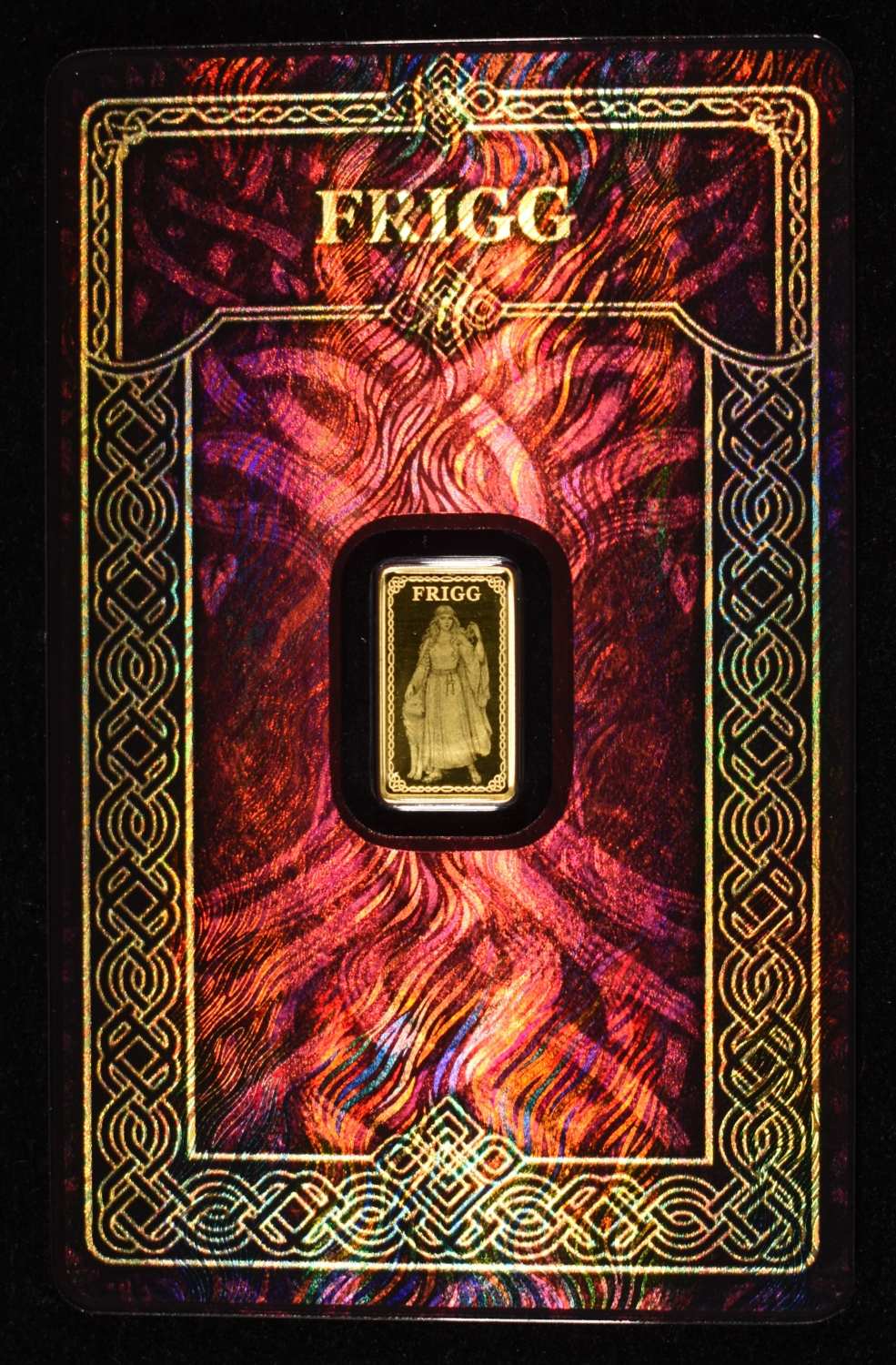 FRIGG 1/100TH OZ .9999 GOLD BAR