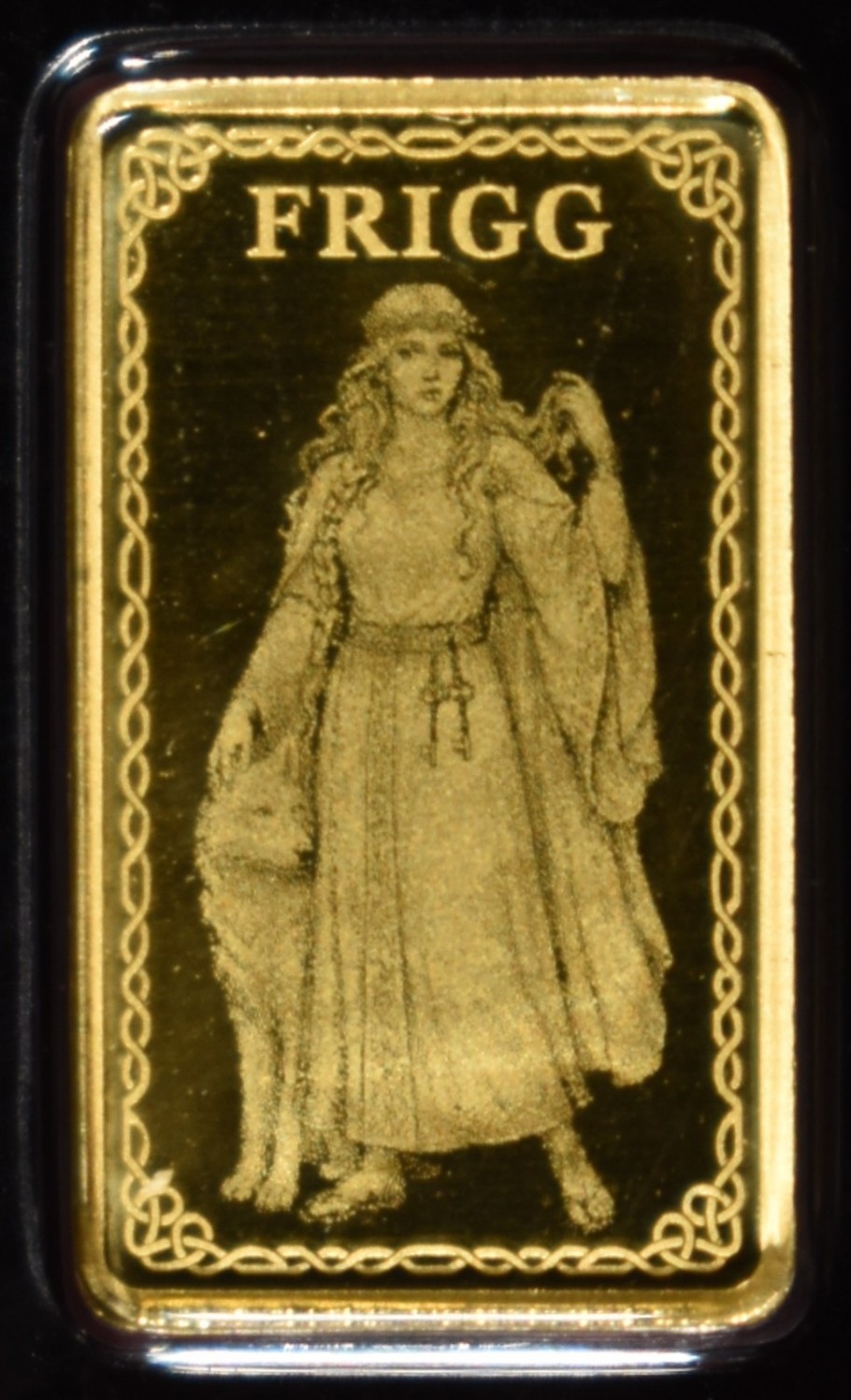 FRIGG 1/100TH OZ .9999 GOLD BAR