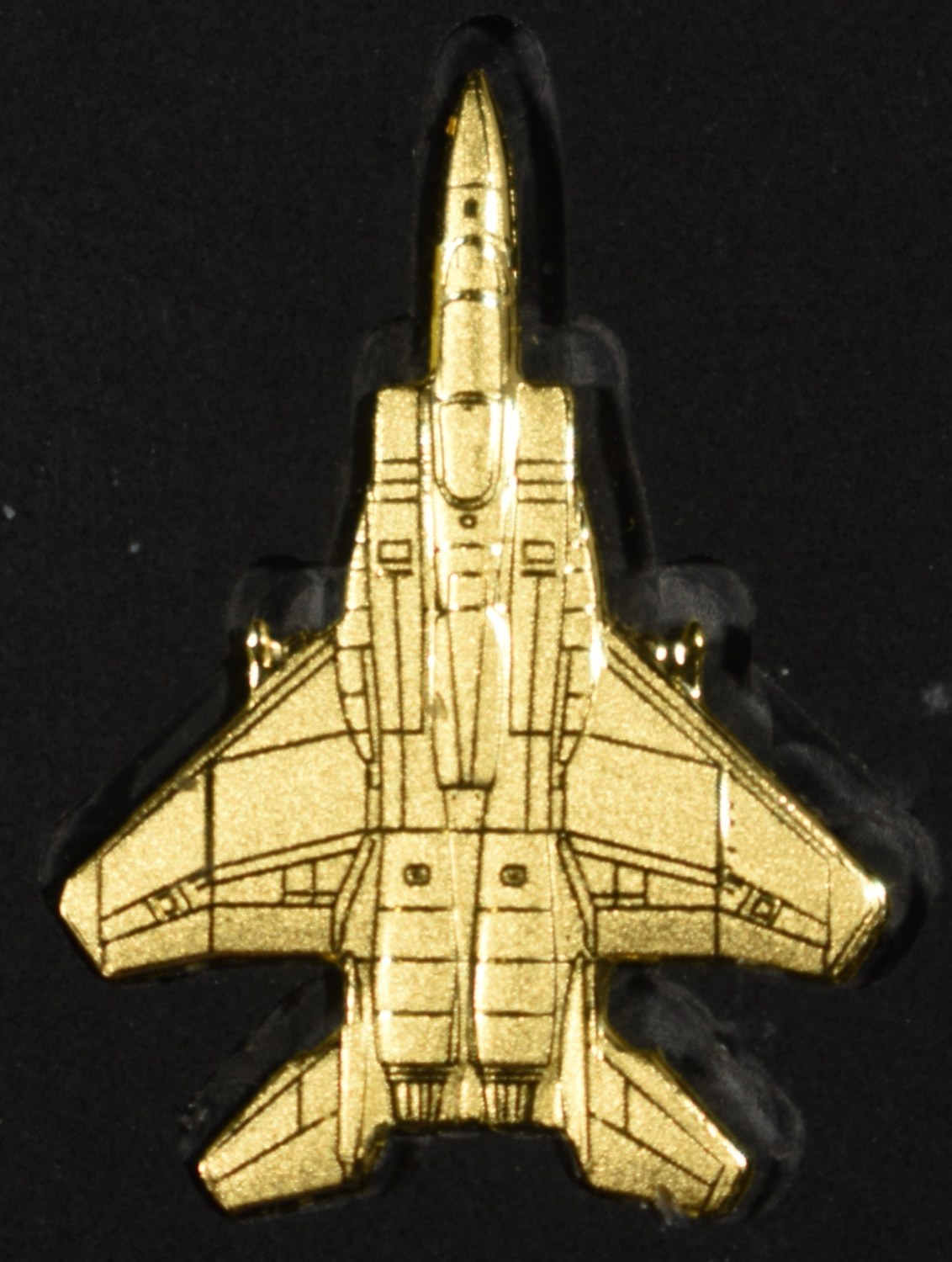 GOLD F-15 EAGLE FIGHTER 1/20 GRAM GOLD