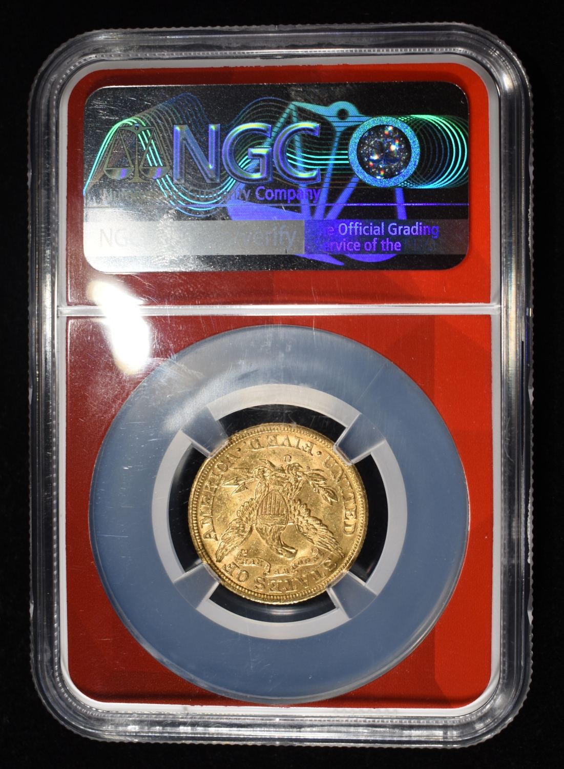 1893-O $5 GOLD LIBERTY NGC MS-61