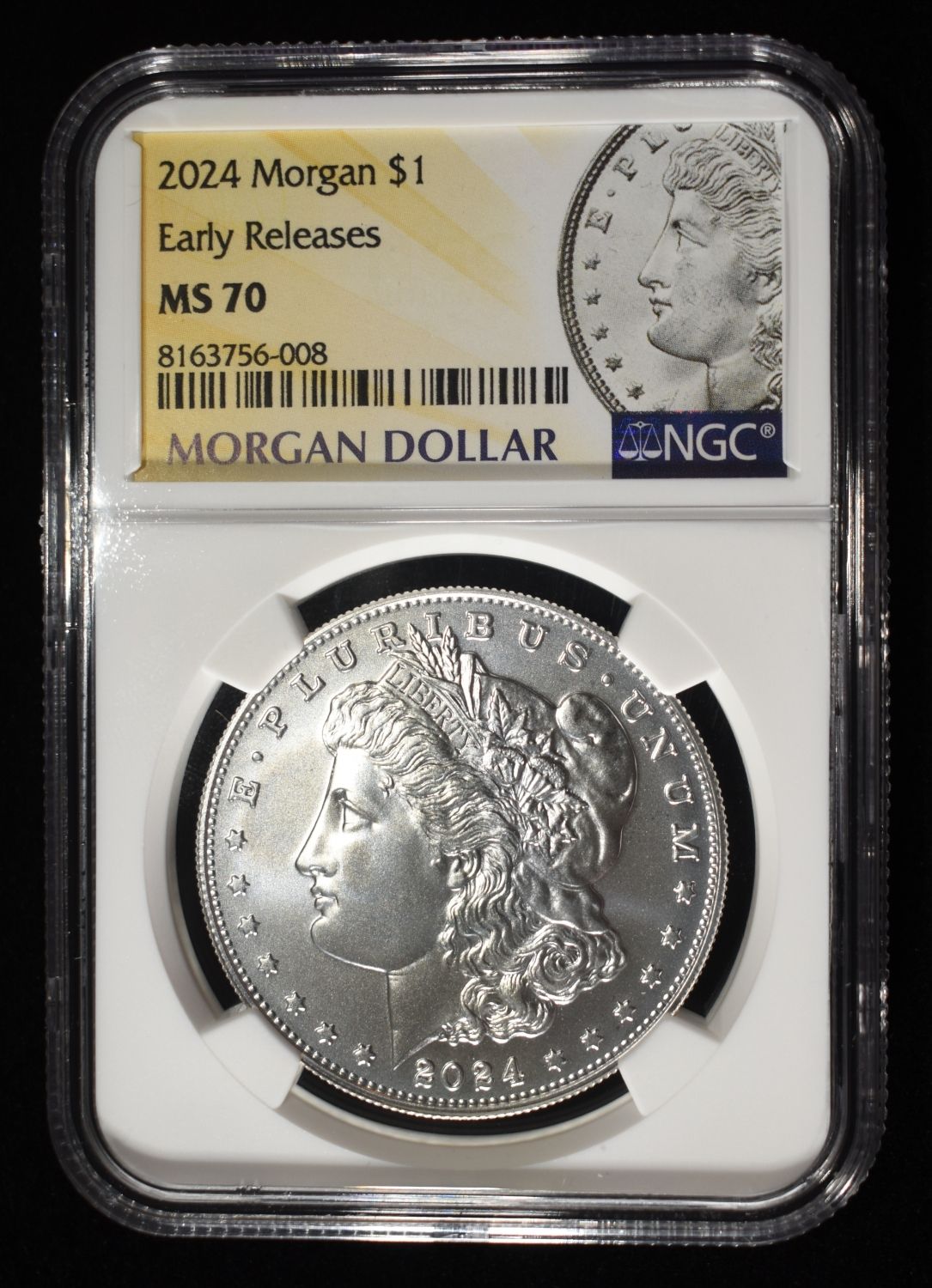 2024 MORGAN DOLLAR NGC MS70 EARLY RELEASES