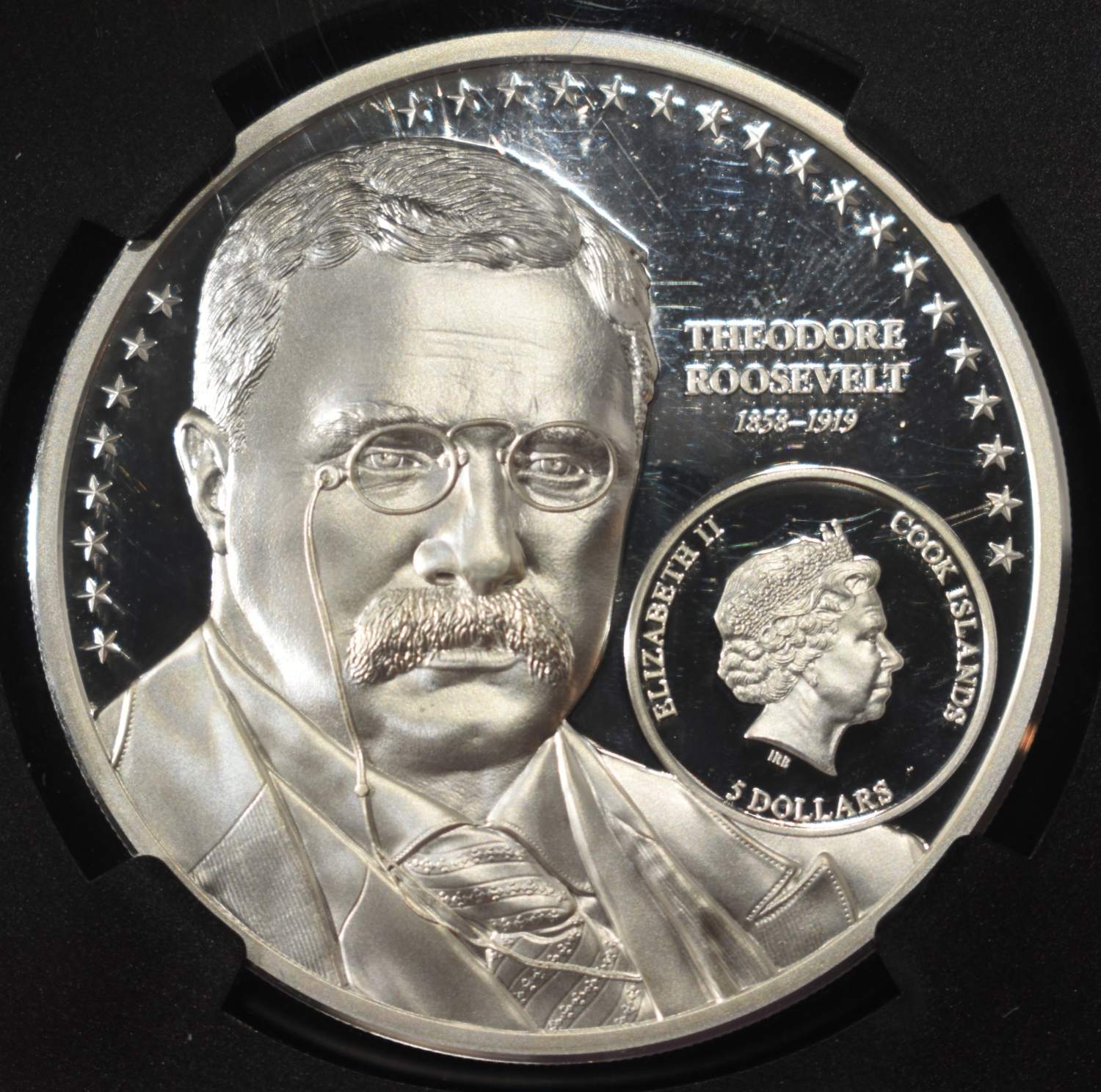 2022 COOK ISLANDS ROOSEVELT NGC PF70 UCAM