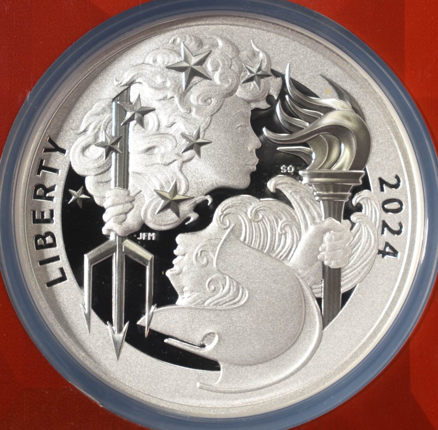 2024-P SILVER LIBERTY & BRITANNIA NGC PF70 UCAM