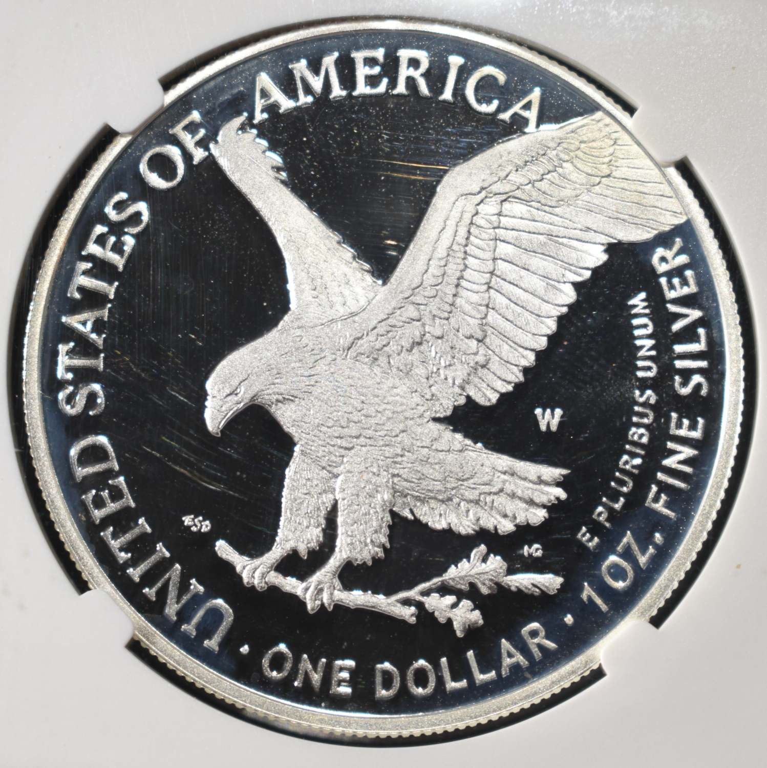 2021-W T-2 PROOF SILVER EAGLE NGC PF70 ULTRA CAMEO