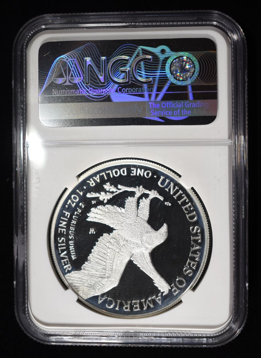 2021-W T-2 PROOF SILVER EAGLE NGC PF70 ULTRA CAMEO