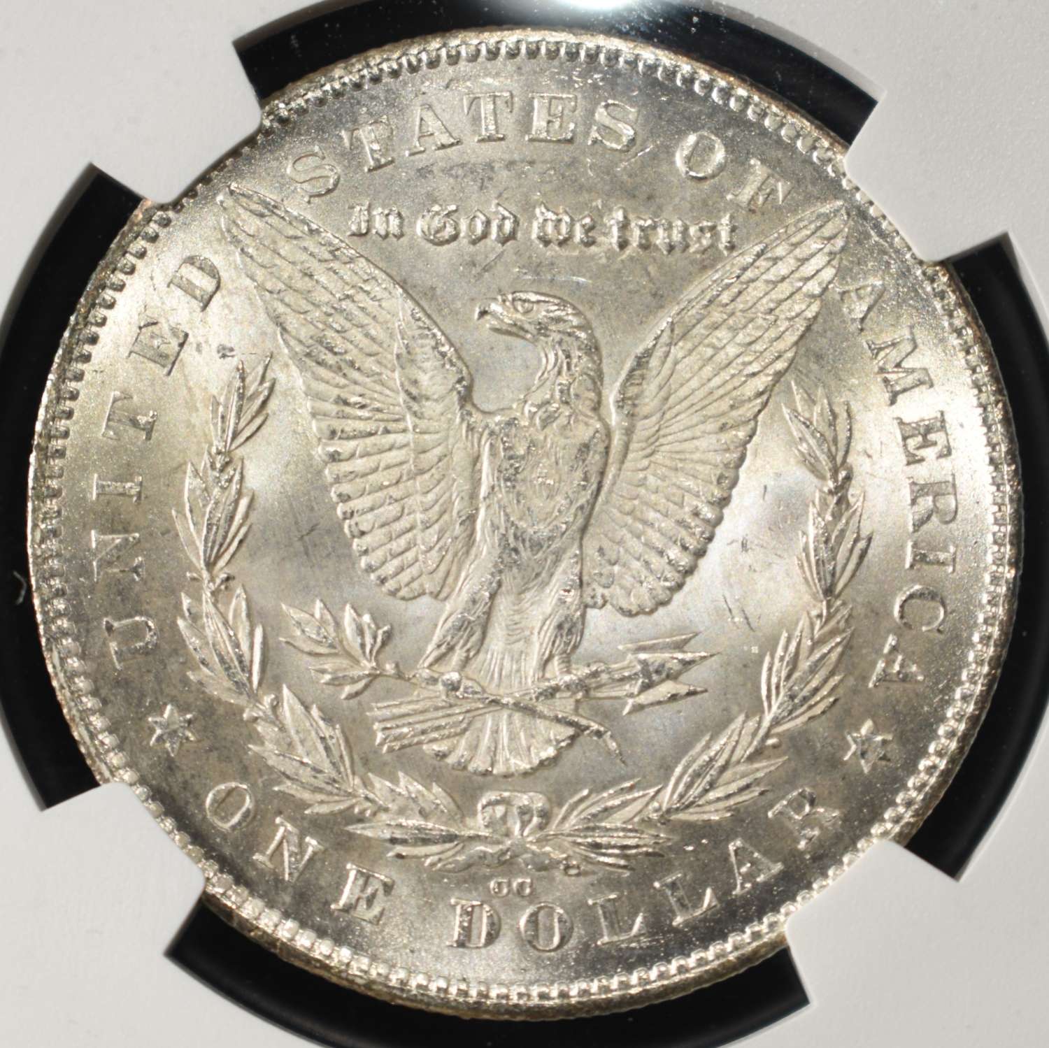 1880/79-CC MORGAN DOLLAR NGC MS-62 VAM-4 REV 78