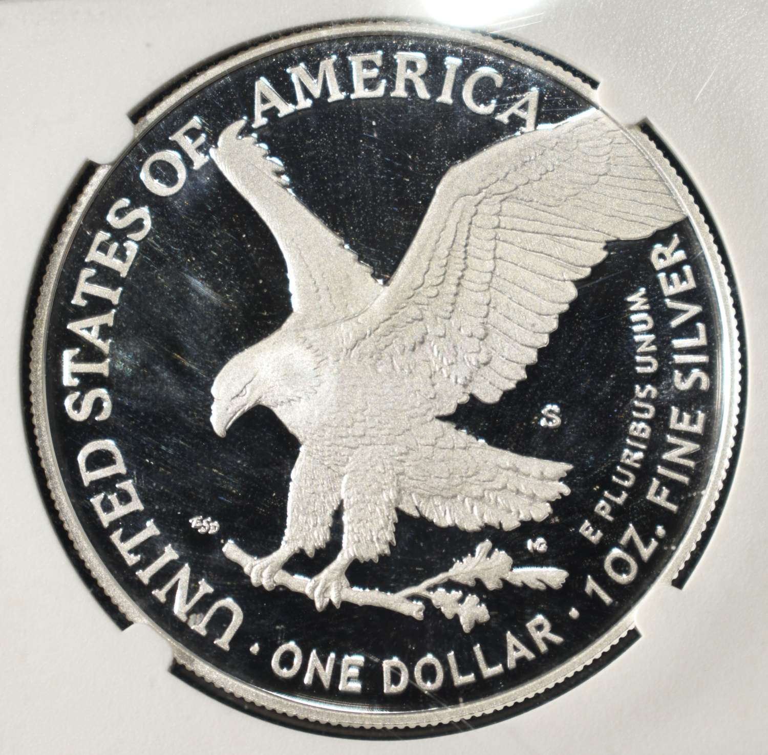 2025-S AMERICAN SILVER EAGLE PF70 ULTRA CAMEO NGC