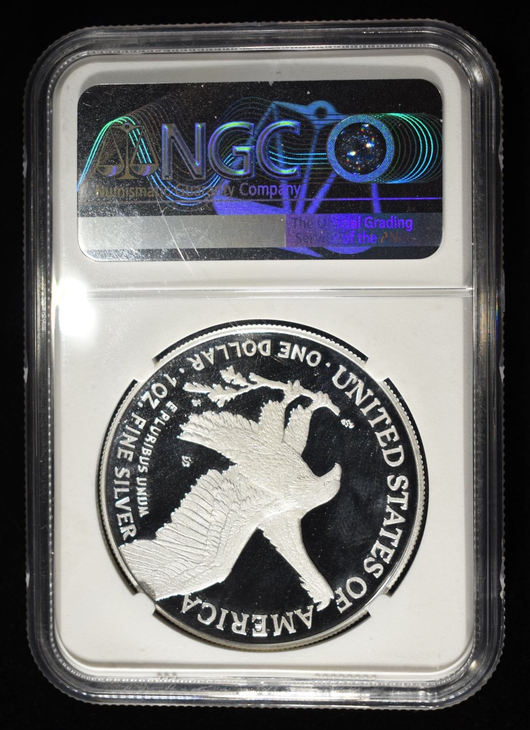 2025-S AMERICAN SILVER EAGLE PF70 ULTRA CAMEO NGC