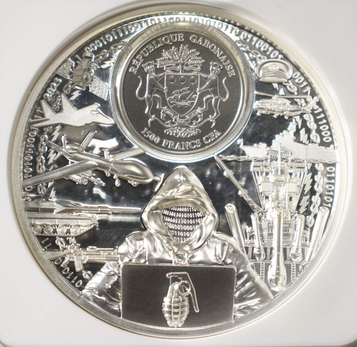 2023 GABON TIME FLIES NGC PF-70 ULTRA CAMEO
