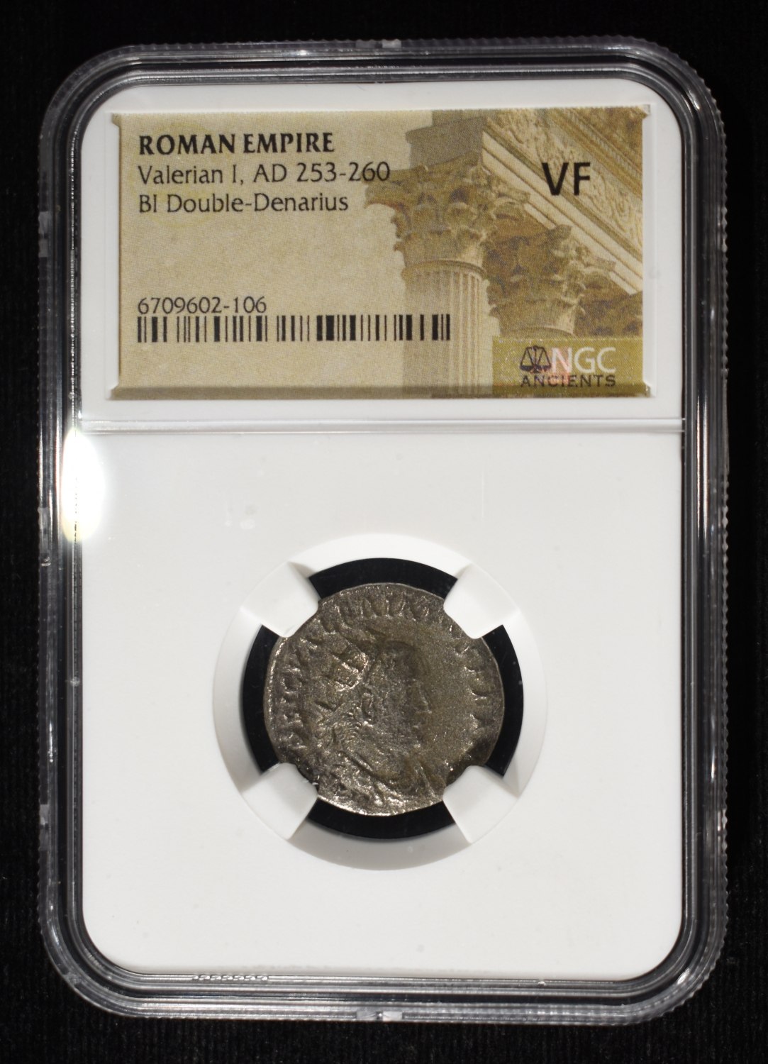 AD 253-260 ROMAN EMPIRE VALERIAN I NGC VF
