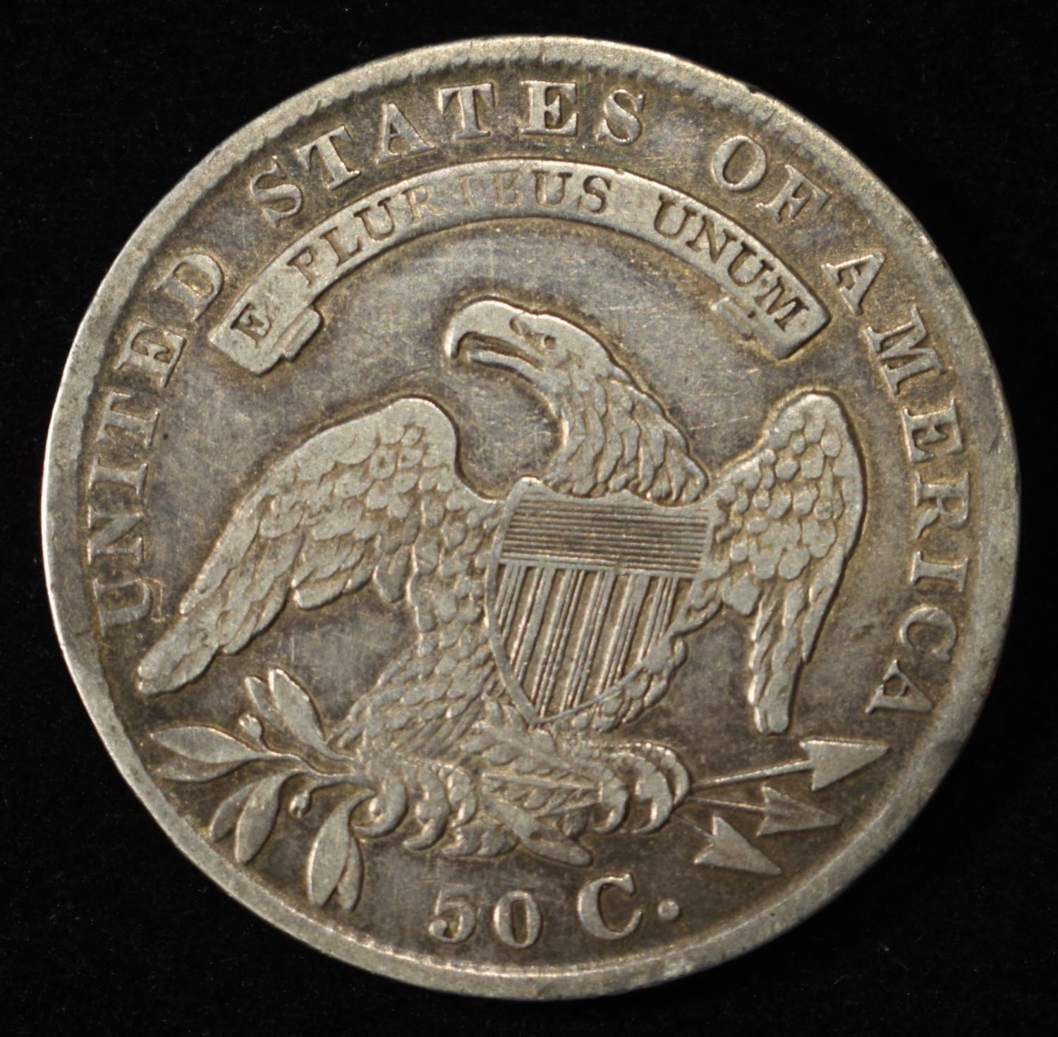 1834 BUST HALF DOLLAR VF