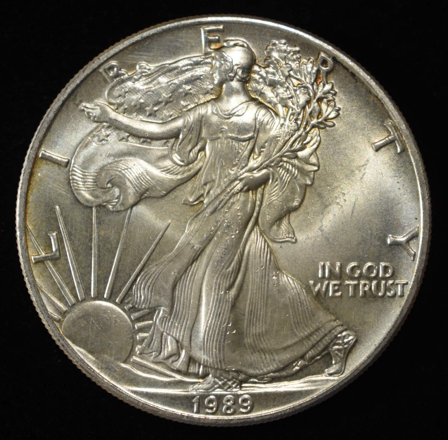 1989 AMERICAN SILVER EAGLE