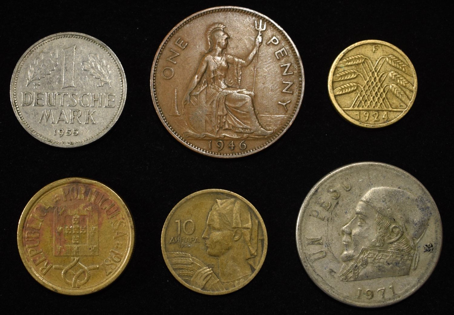 5 LBS FOREIGN COINS