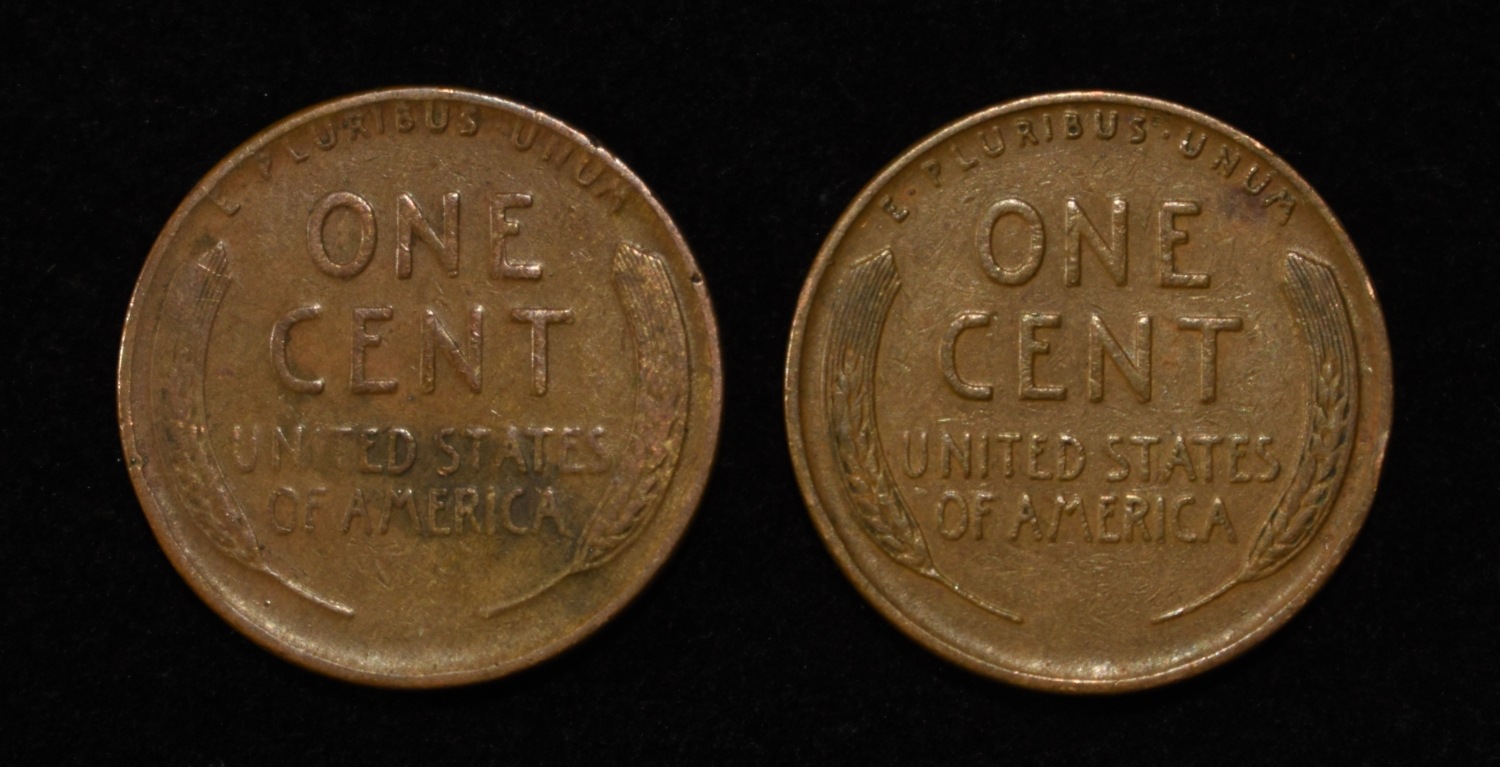(250) WHEAT CENTS FROM THE 1930'S