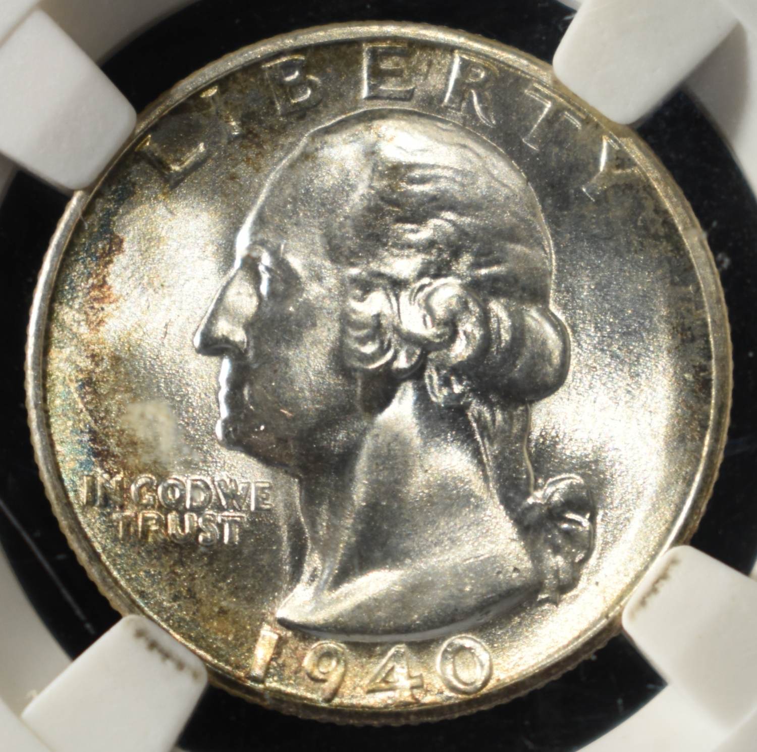 1940-S WASHINGTON QUARTER PGA SUPERB GEM+ BU