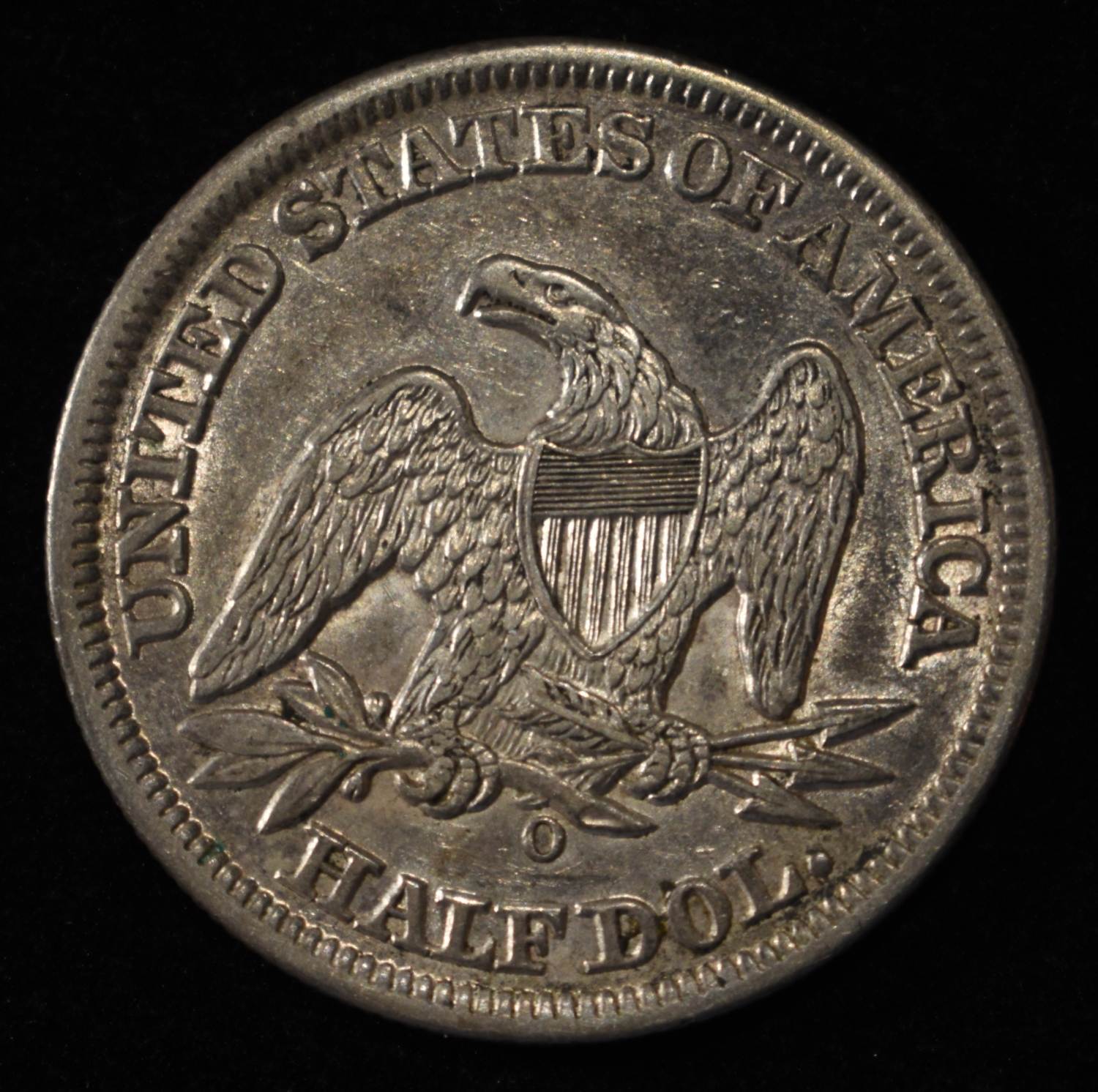 1855-O LIBERTY HALF DOLLAR ARROWS PRETTY ORIG UNC