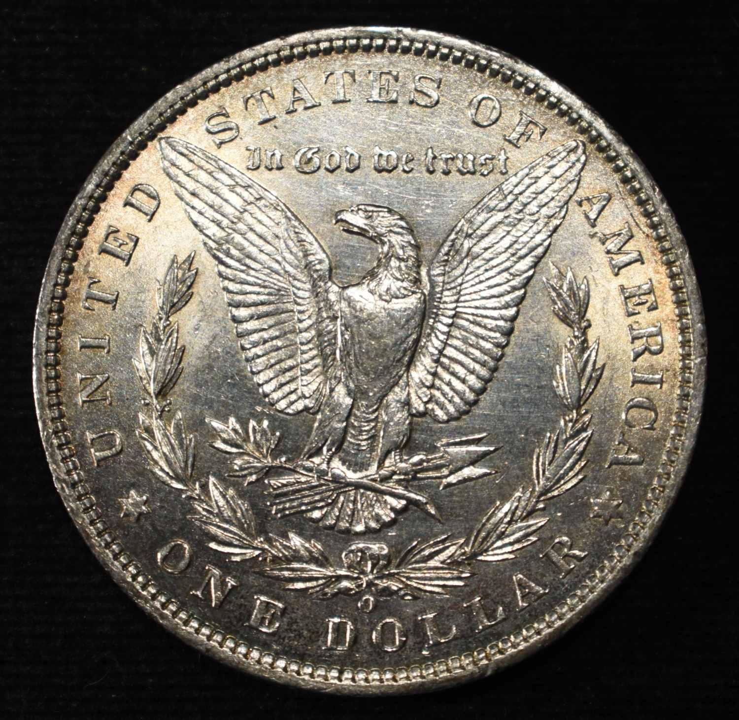 1886-O MORGAN DOLLAR AU/BU VERY CLOSE TO BU