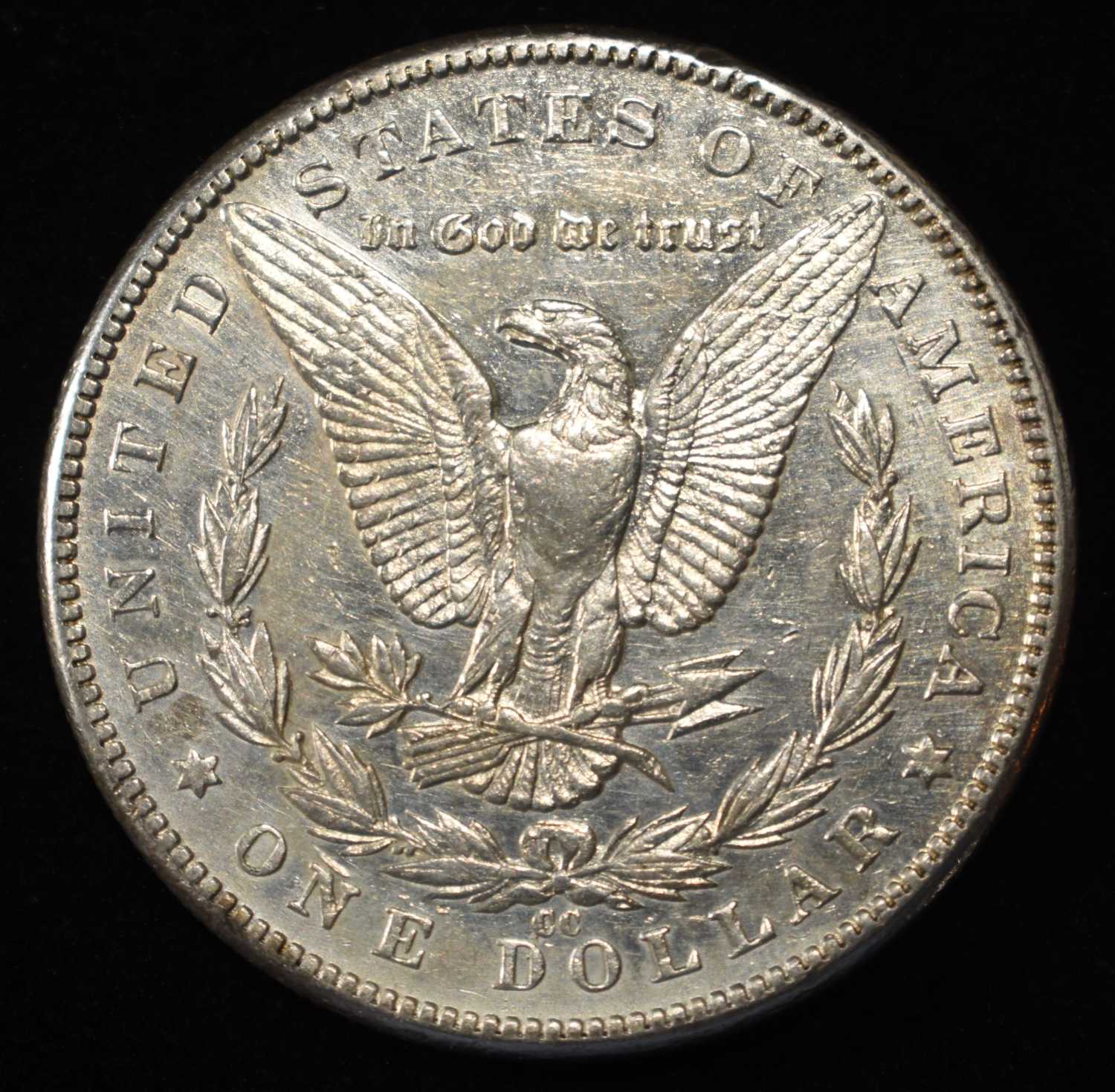 1890-CC MORGAN DOLLAR CH AU