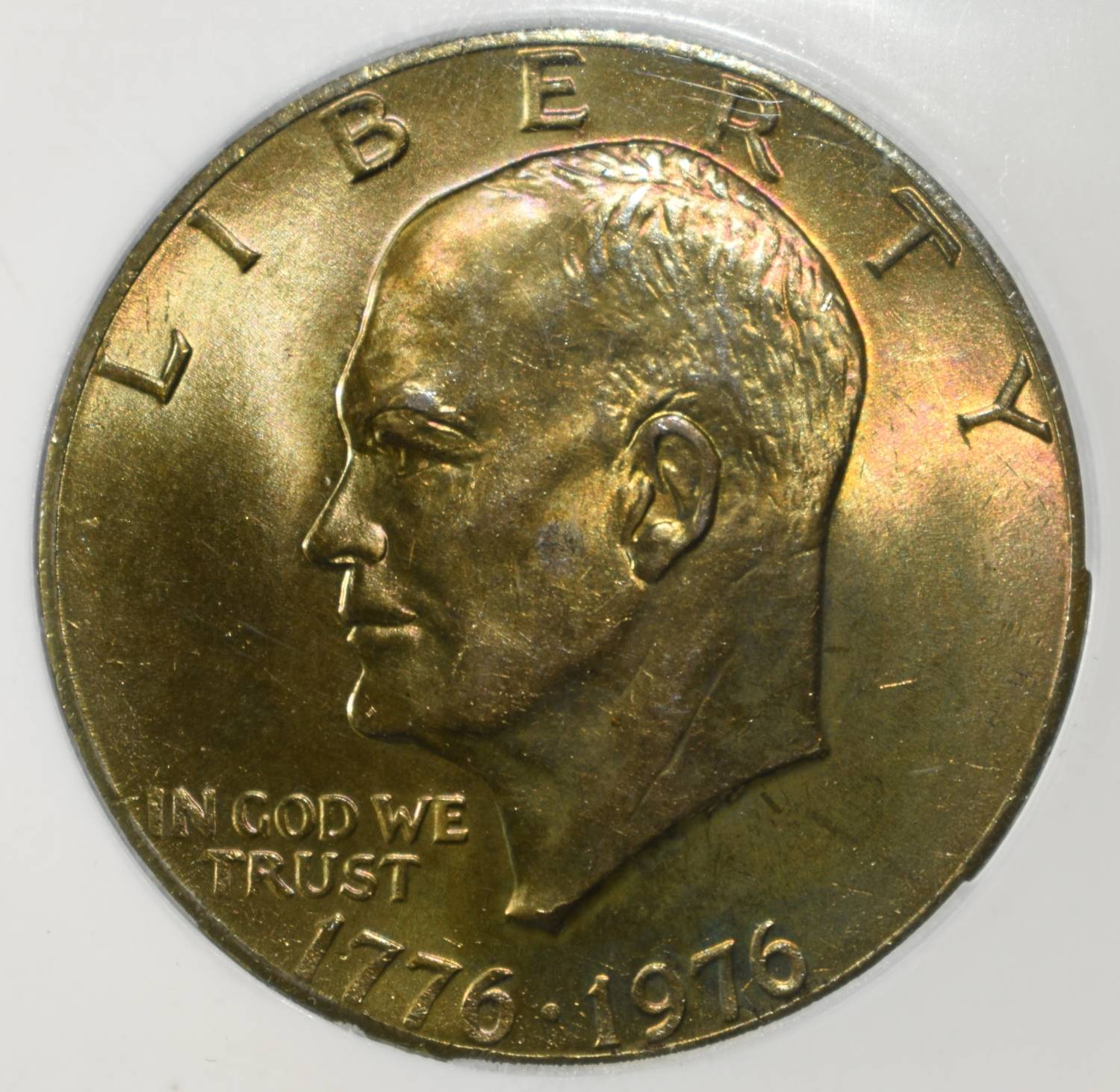 1976 TYPE2 EISENHOWER DOLLAR PCI SUPERB GEM BU