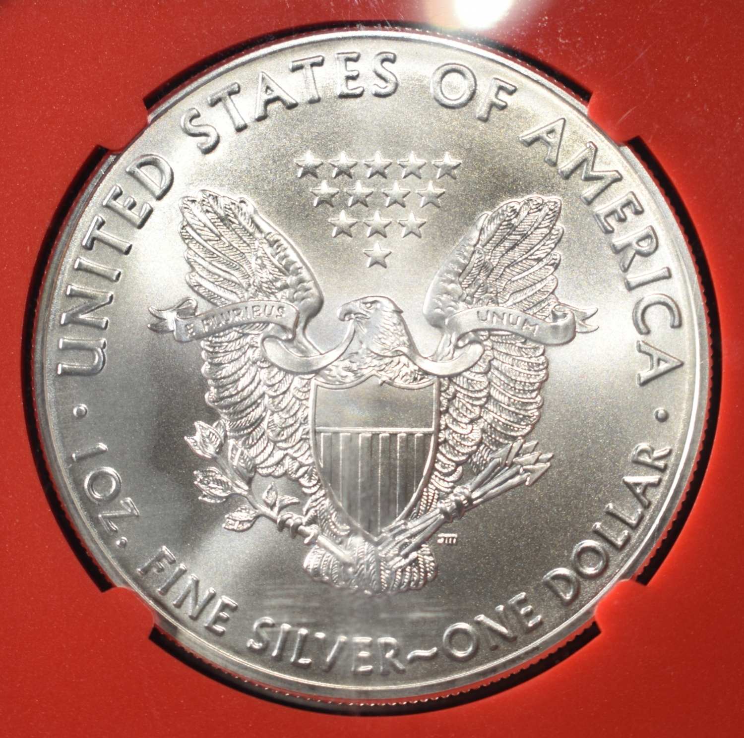 2016 AMERICAN SILVER EAGLE MS 70 NGC
