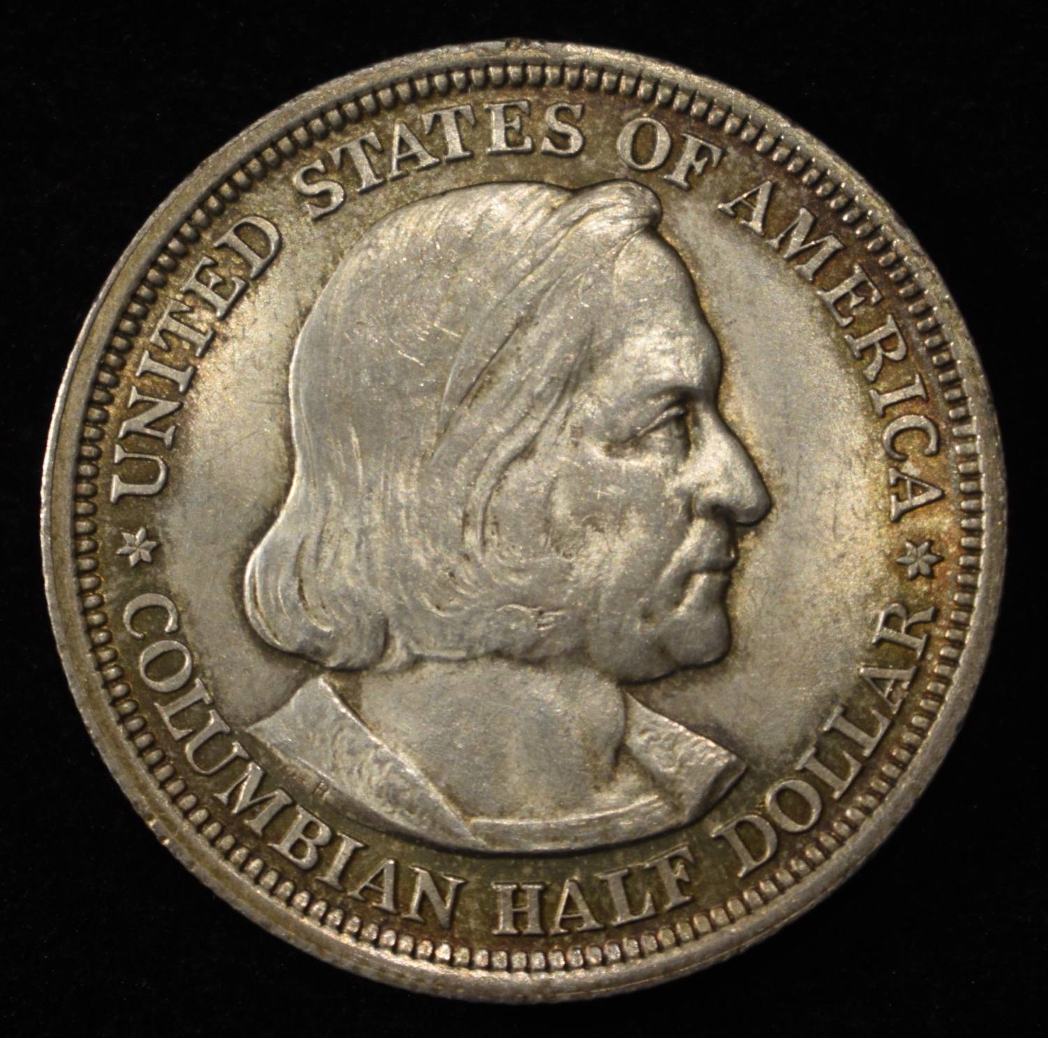 1893 50C COMMEM COLUMBIAN CH ORIG UNC