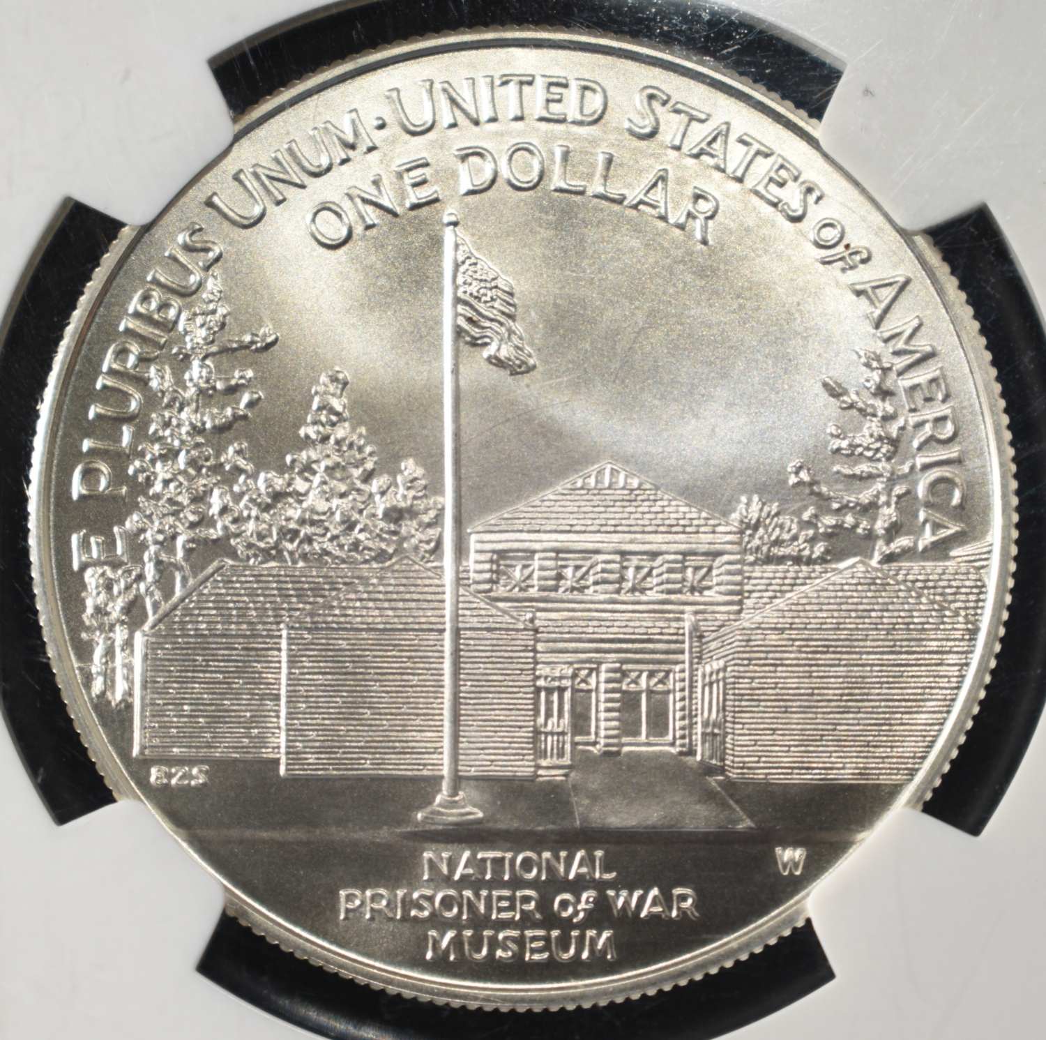 1994-W POW MUSEUM $1 NGC MS70