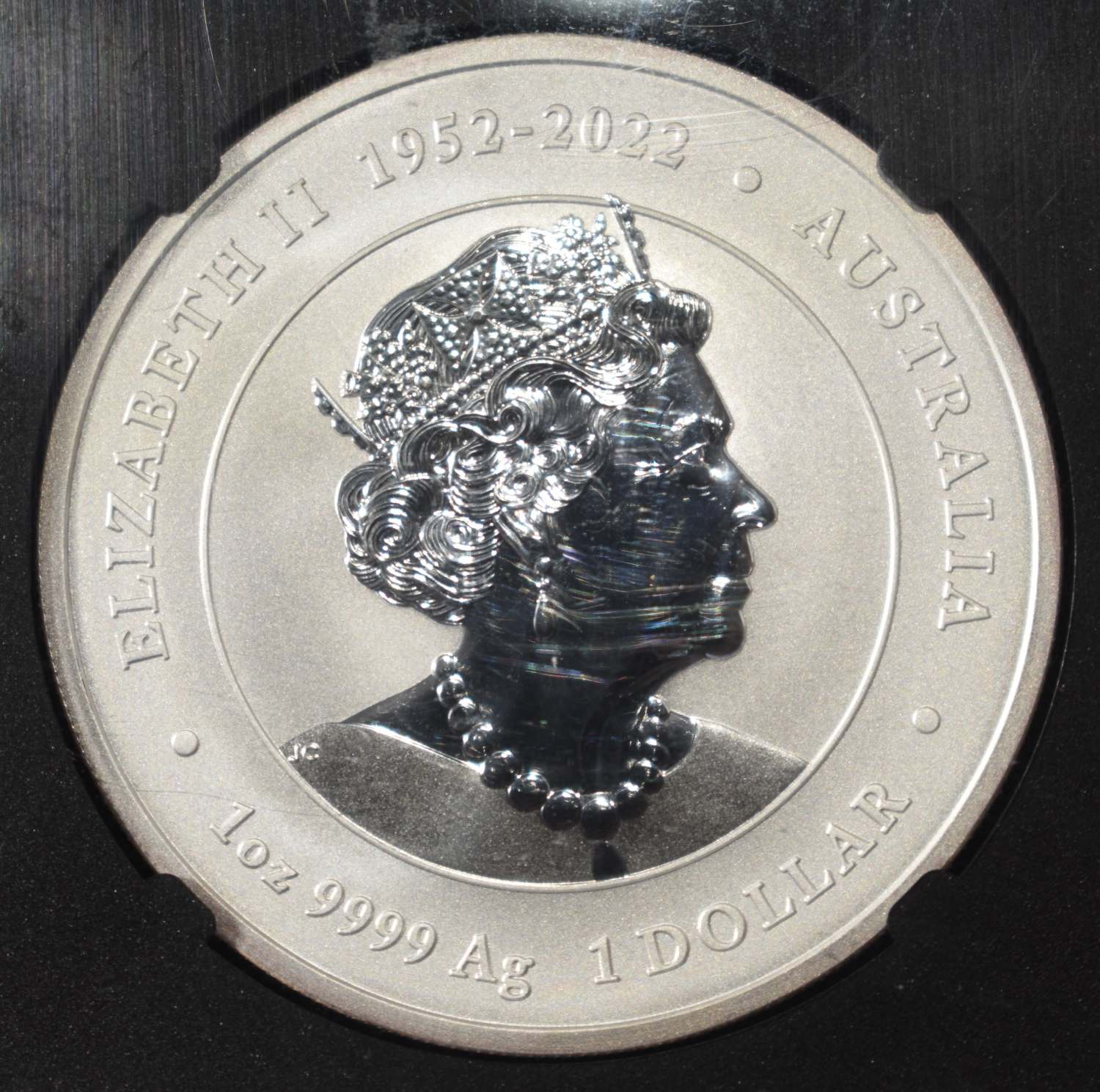 2024 P125 $1 AUS YEAR OF THE DRAGON NGC MS70 PRIVY