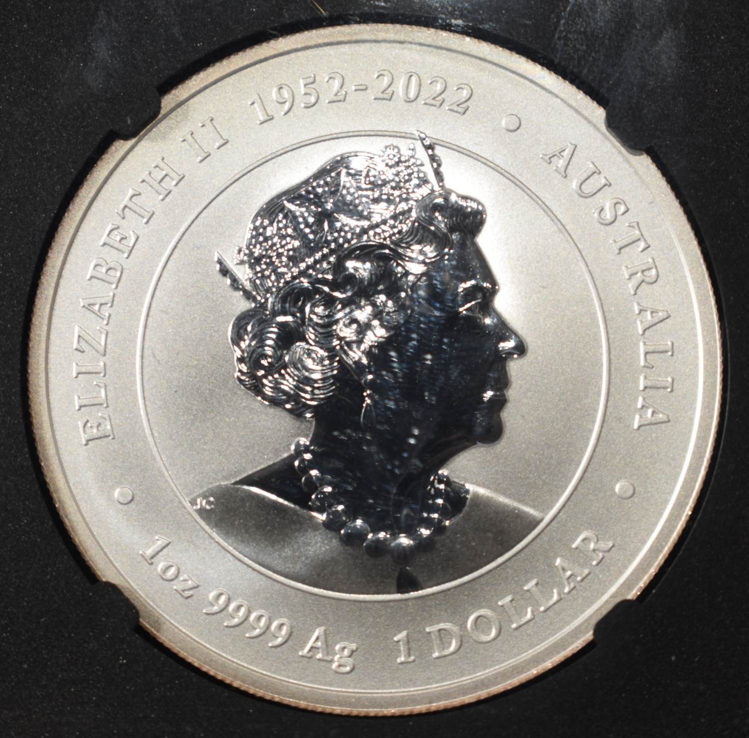 2024 P125 $1 AUS YEAR OF THE DRAGON NGC MS70