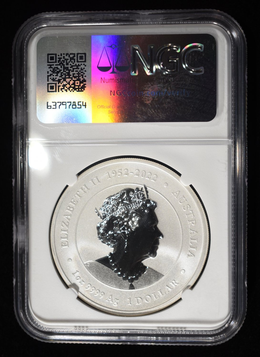 2024 P125 $1 AUS YEAR OF THE DRAGON NGC MS70