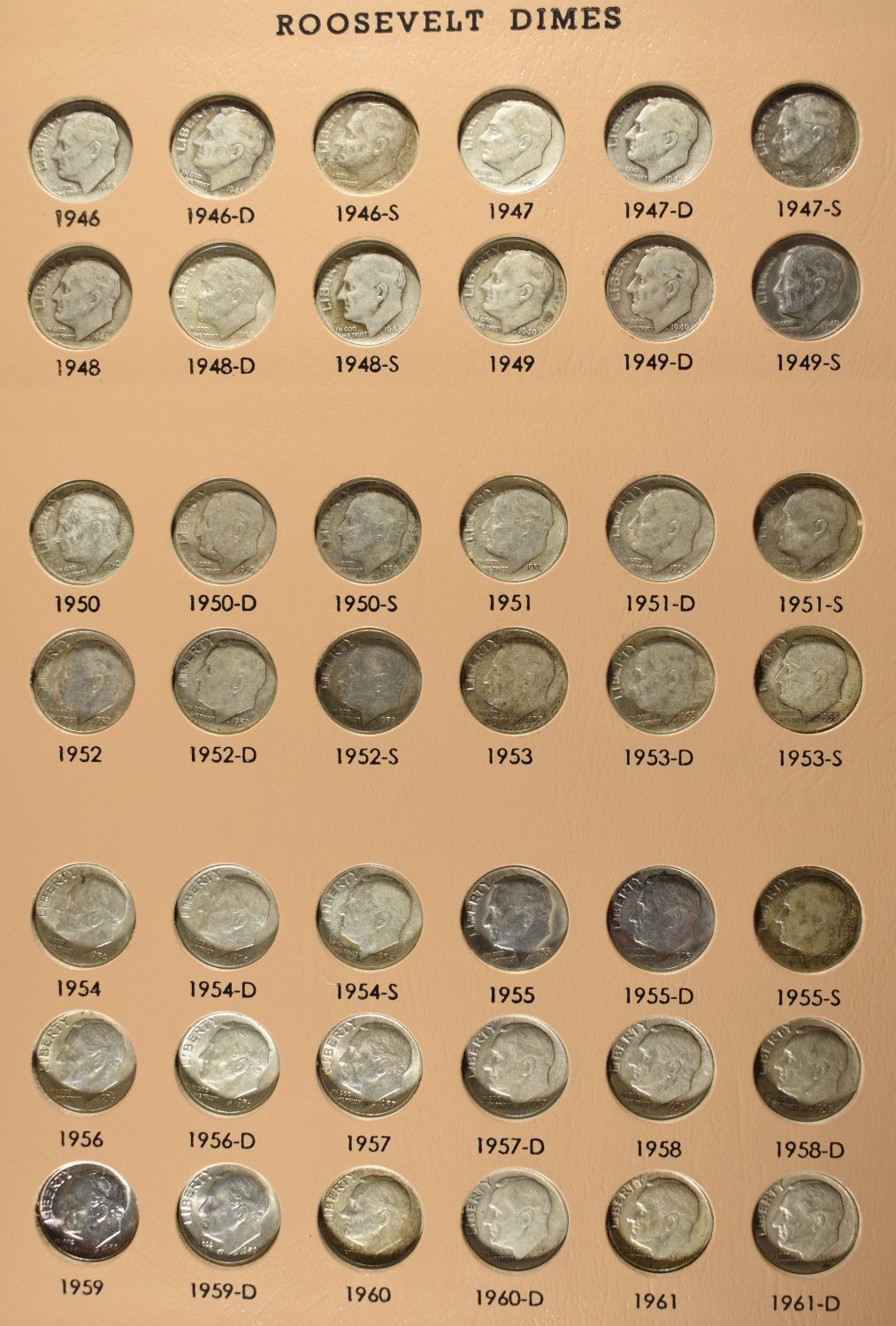 ROOSEVELT DIME DANSCO ALBUM