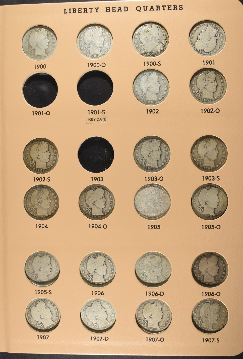 LIBERTY HEAD QUARTERS DANSCO ALBUM
