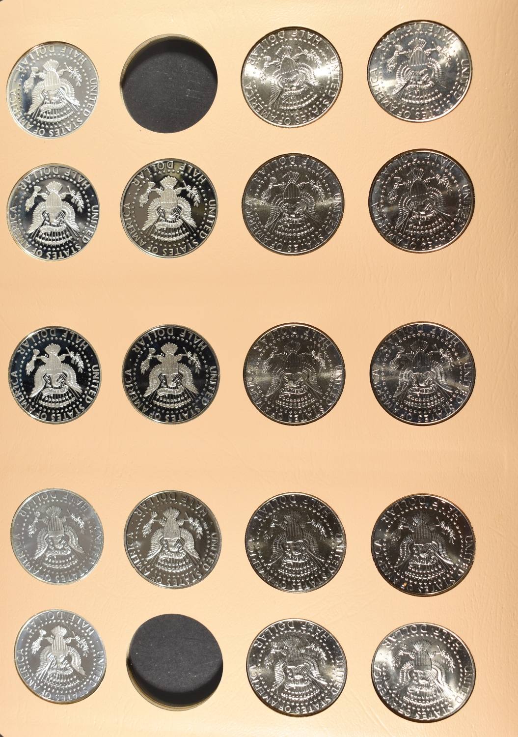 KENNEDY HALF DOLLAR DANSCO ALBUM