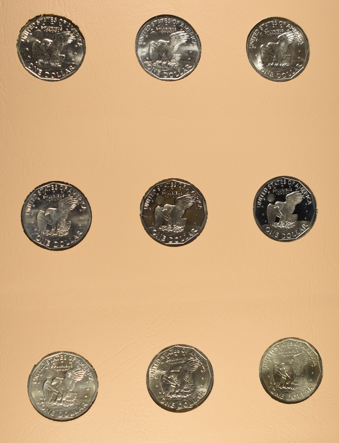 SUSAN B ANTHONY DOLLARS DANSCO ALBUM