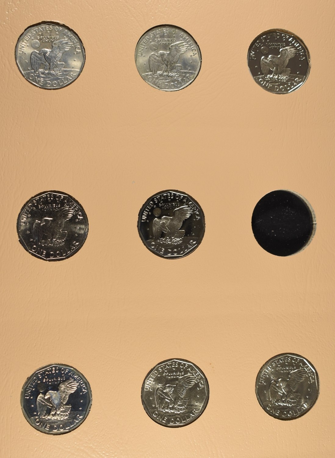 SUSAN B ANTHONY DOLLARS DANSCO ALBUM