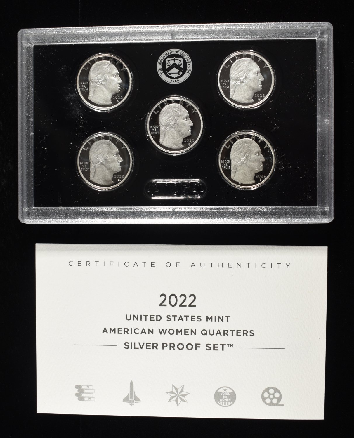 2022 SILVER QUARTER PROOF SET