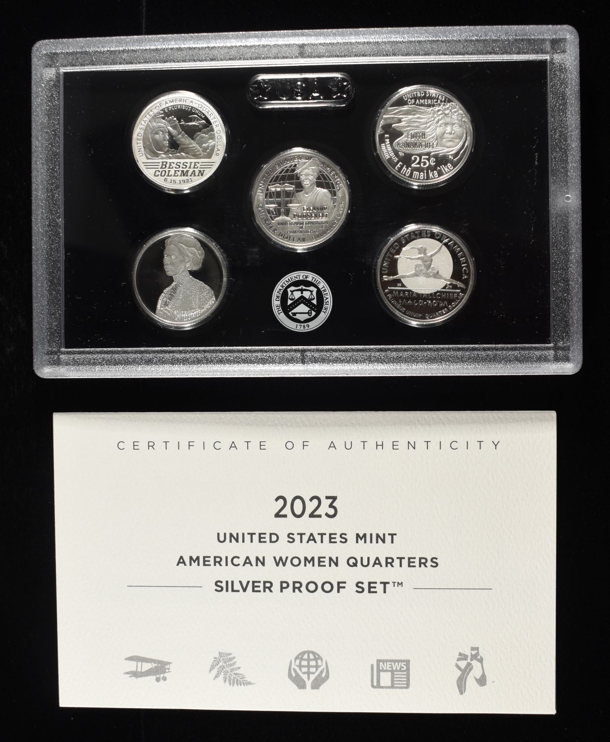 2023 SILVER QUARTERS PROOFT SET