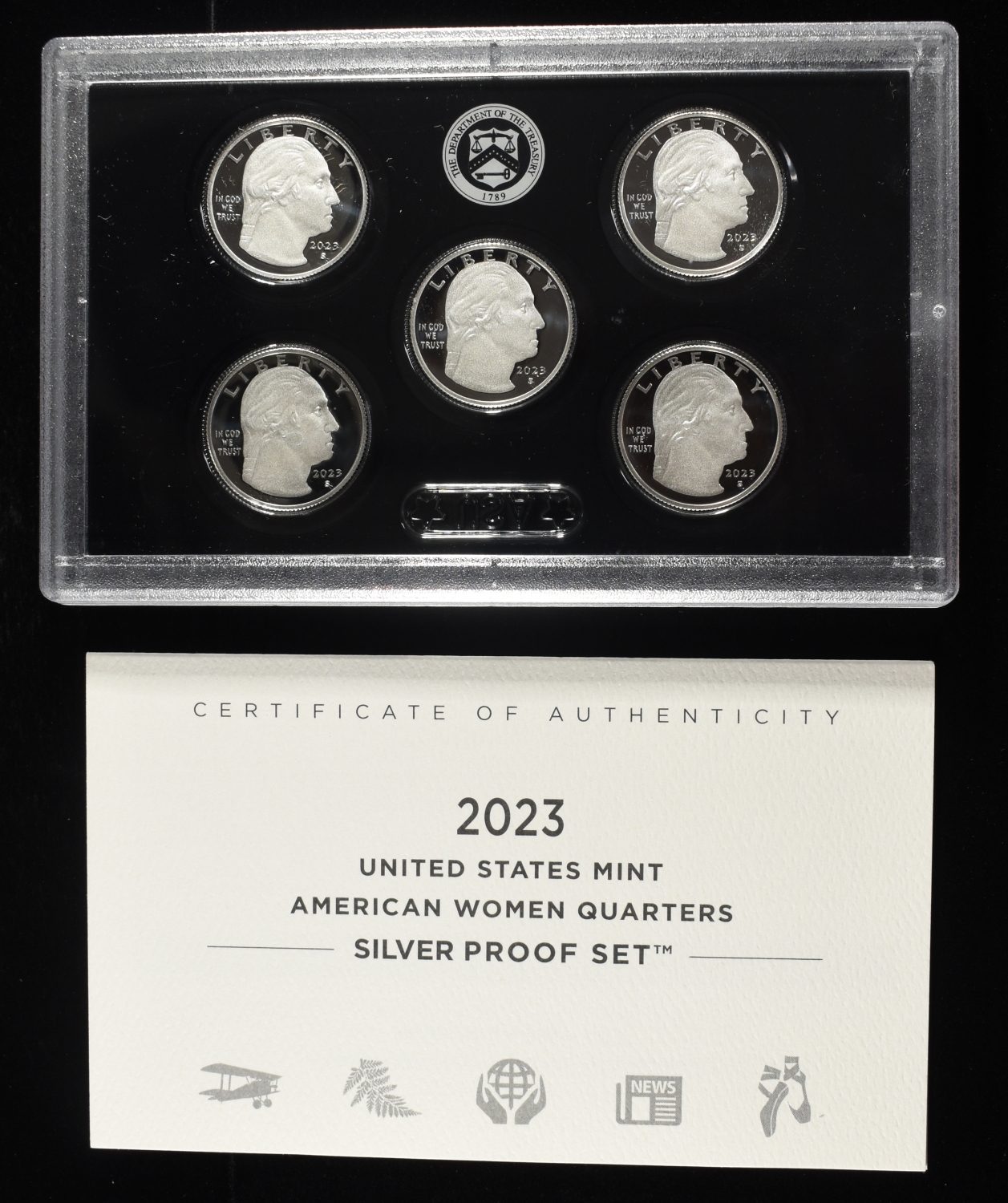 2023 SILVER QUARTERS PROOFT SET
