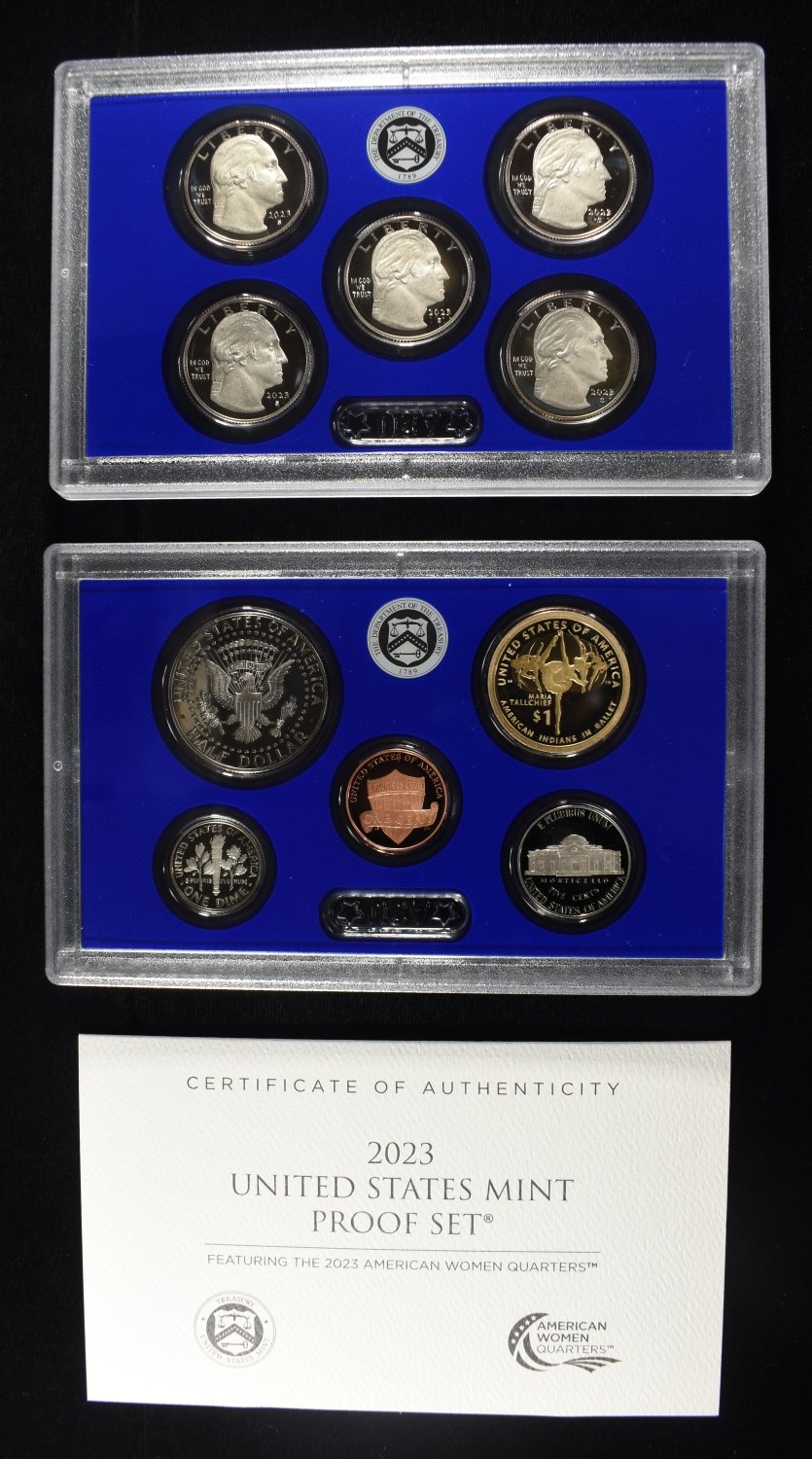 (2) 2023 US PROOF SETS