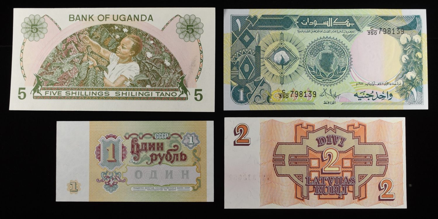 FOREIGN BANK NOTES LOT