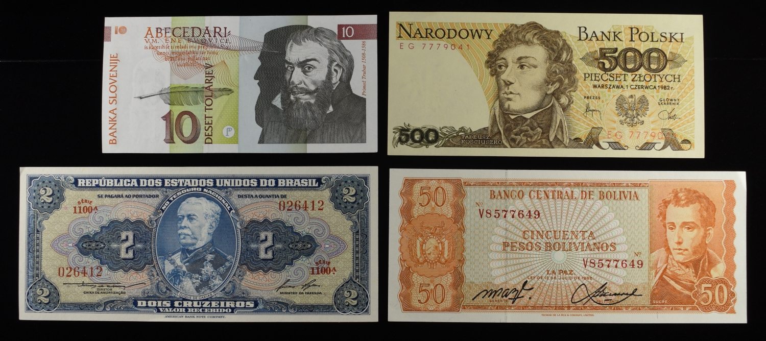 FOREIGN BANK NOTES LOT