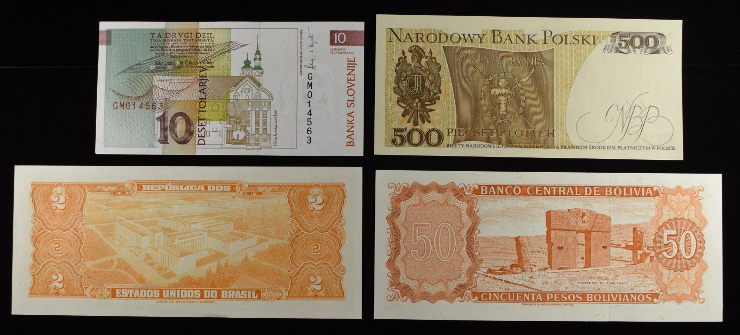 FOREIGN BANK NOTES LOT