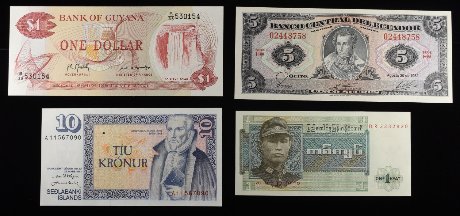 FOREIGN BANK NOTES LOT
