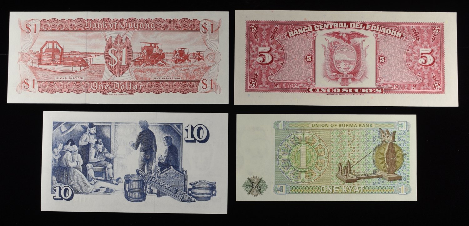FOREIGN BANK NOTES LOT