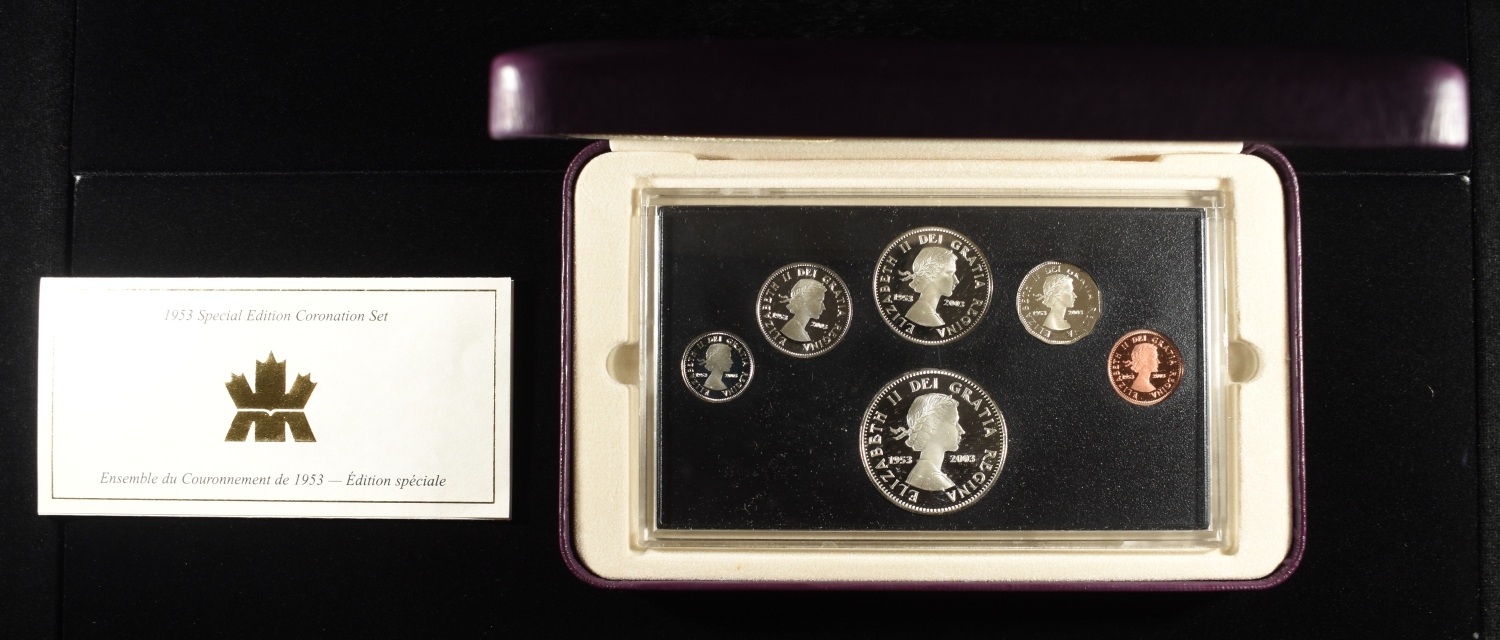 1953 CANADIAN CORONATION SET