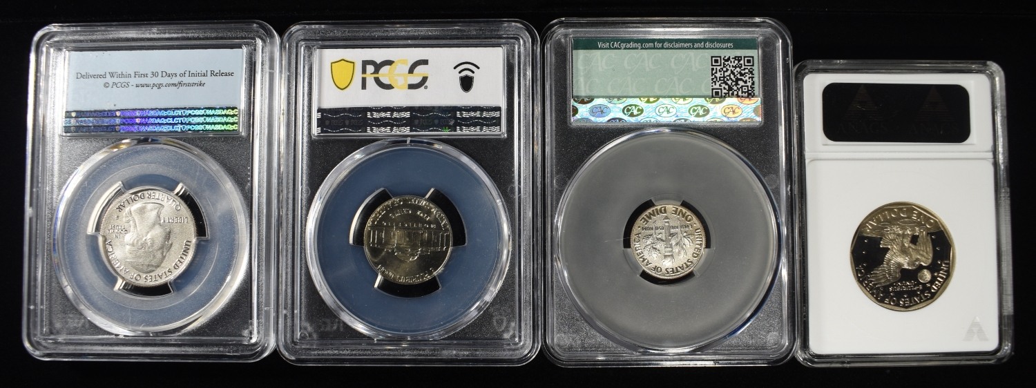 GRADED COIN COLLECTORS LOT
