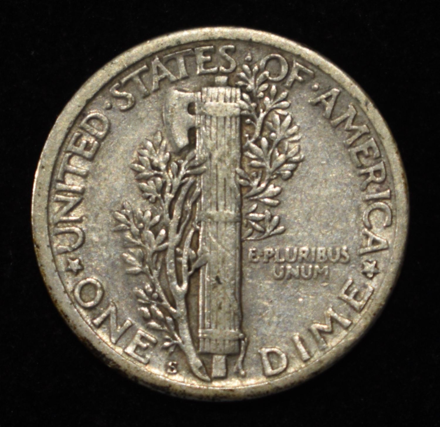 1926-S MERCURY DIME VF/XF
